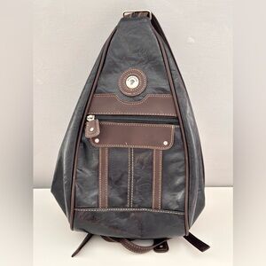 Mouflon Faux Leather convertible Backpack